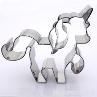 Prancing Unicorn Cookie Cutter - Stainless Steel - B06Y3X444F